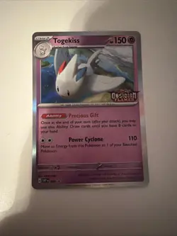 Pokemon Promo Obsidian Flames Togekiss Holo 038 Near Mint! - Image 1