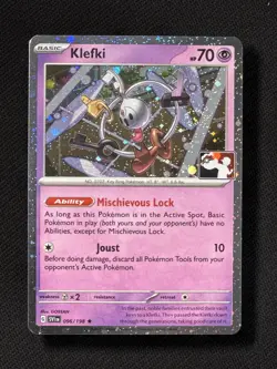 Klefki 096/198 Pokemon Play! Prize Pack Series 4 Cosmos Holo SWIRL NM - Image 1