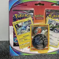 Pokemon TCG Forces Of Nature Blister Pack Landorus Tornadus Thundurus Sealed 820650808982 - Image 2