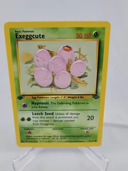 1999 Pokemon Jungle - 1st Edition - Exeggcute - 52/64 - NM/MT - Gradeable - Image 1