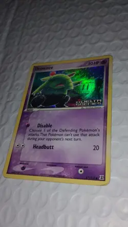 2005 Pokemon DROWZEE Ex Delta Species REVERSE HOLO Foil STAMPED 67/113 - Image 3