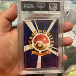 Pokemon Birthday Chansey Japanese Gym Heroes Secret Rare White Diamond PSA 6 - Image 2