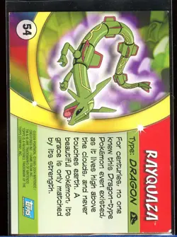 Rayquaza Non-Holo 54 Pl Topps Advanced Challenge Pokemon - Image 2