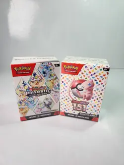 Pokemon Scarlet & Violet Prismatic Evolutions & 151 Booster Bundle Box New - Image 1