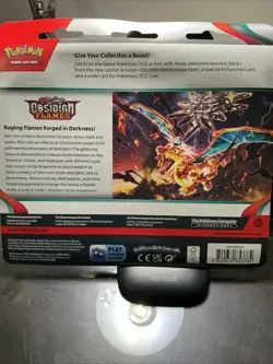 Pokemon TCG Scarlet & Violet - Obsidian Flames Booster Blister - 3 Packs 820650853784 - Image 2