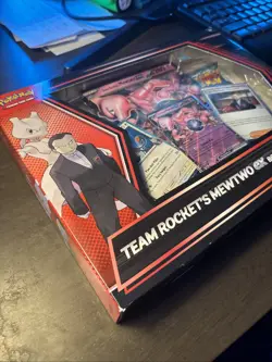 Pokemon TCG Team Rocket’s Mewtwo ex Box *NEW & SEALED* - Image 3
