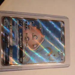 Pokemon TCG: Sun & Moon Base Set Lapras GX 139/149 Full Art Ultra Rare LP - Image 1