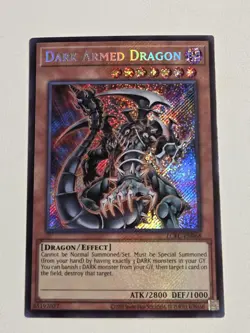 Dark Armed Dragon LCKC-EN068 Secret Rare Yugioh Legendary Collection Kaiba Mint - Image 1