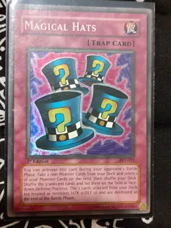 Yu-Gi-Oh Magical Hats PSV-033 Pharaoh's Servant 1st Edition Foil Super Rare - Image 2