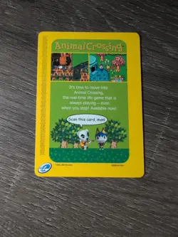 Animal Crossing E-Reader Card Nintendo GameCube Game Scan This Card, Man! 2002 - Image 2