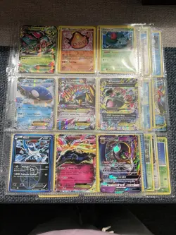 Binder Pokemon Card Collection Lot Wotc Vintage Full Art Base Set More - Image 1