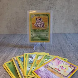 Vintage Holo Pokemon Card Bundle Nidoking 11/102 💥 Custom Pack ⭐ WOTC 12 cards - Image 1