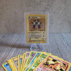 Vintage Holo Pokemon Card Bundle Magneton 9/130 💥 Custom Pack ⭐ WOTC 12 cards - Image 1