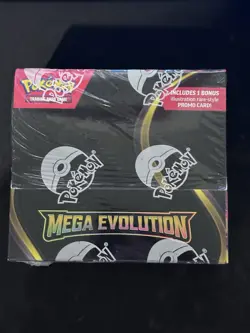 Mega Evolution Enhanced Booster Display Box 36 Packs 1 Promo Card - Image 1