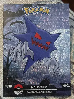 Haunter #93 - Cracked Ice Holo - Crystal Dark Black 2025 - Pokemon Card - Image 1
