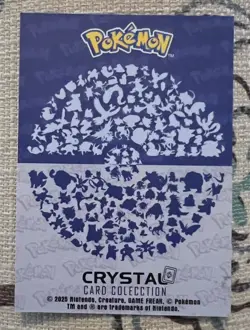 Haunter #93 - Cracked Ice Holo - Crystal Dark Black 2025 - Pokemon Card - Image 2