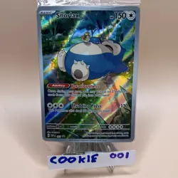 SEALED 2023 Pokemon Snorlax 051 SV Black Star Promo Card 151 Full Art - Image 1