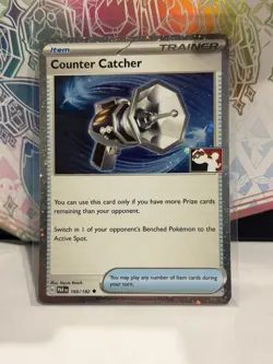 Counter Catcher 160/182 Cosmos Holo Prize Pack Play Stamp - Pokemon TCG Cards - Image 1