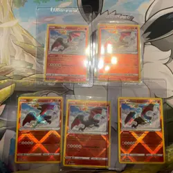 5x (FIVE) Radiant Charizard 020/159 Radiant Rare Crown Zenith Pokemon Cards! - Image 1