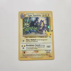 Light Toxtricity SWSH137 SWSH: Sword & Shield Promo Cards NM - Image 1