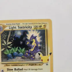 Light Toxtricity SWSH137 SWSH: Sword & Shield Promo Cards NM - Image 2