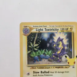 Light Toxtricity SWSH137 SWSH: Sword & Shield Promo Cards NM - Image 3
