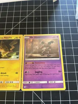 Pokemon Card TCG Detective Pikachu Lot Of 3 Charizard Mr Mime Pikachu - Image 4