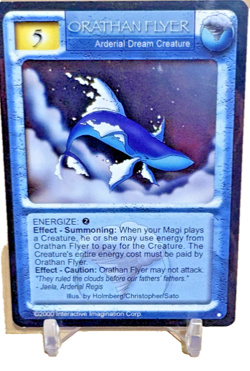 Magi Nation Duel - Orathan Flyer - Base Limited CCG Card - Image 1