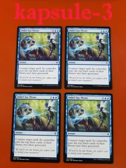4x Didn't Say Please | Throne of Eldraine | MTG Magic Cards - Image 1