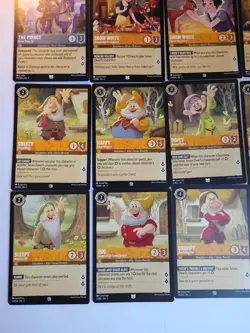 Disney Lorcana Snow White Lot (11) Common Cards Rise Of The Floodborn - Image 3