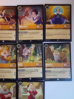 Disney Lorcana Snow White Lot (11) Common Cards Rise Of The Floodborn - Image 4