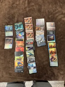 MTG Card Lot Of 30 Cards! Rares And Foils Only ! - Image 1
