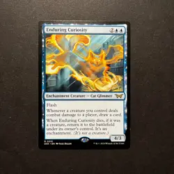 MTG Duskmourn House of Horror LOT of 5 Enduring Glimmers! Enduring Curiosity - Image 2