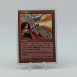 Pyroblast Magic The Gathering Core Set 5th Edition Regular NM Never Played [0d] - Image 1