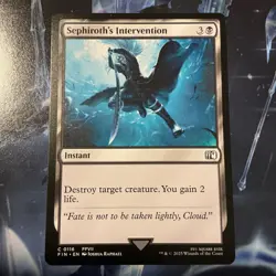 MTG Magic the Gathering Sephiroth's Intervention (116/764) Final Fantasy NM Reg - Image 1