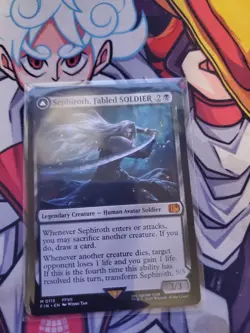MTG FINAL FANTASY Sephiroth, Fabled SOLDIER Mythic Rare (0115) - Image 1