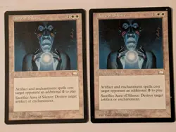 Aura of Silence Weatherlight x2 NM/LP - Image 1