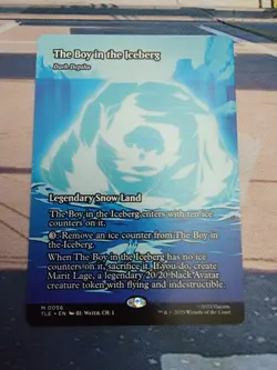 The Boy in the Iceberg [Dark Depths] - Borderless - Avatar: Eternal - NM MTG - Image 1