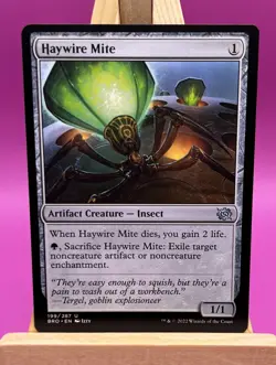 MTG Haywire Mite 199 BRO Brothers War Uncommon NM/M Magic the Gathering - Image 1