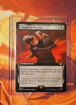 Wound Reflection (Extended Art) - Universes Beyond: Doctor Who - Magic MTG - Image 1