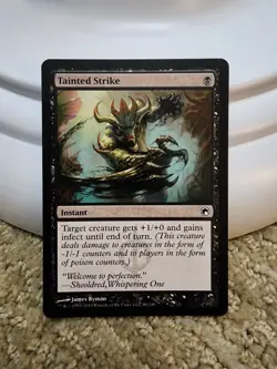 Tainted Strike x1 Scars of Mirrodin #80 NM 2010 MTG - Image 1