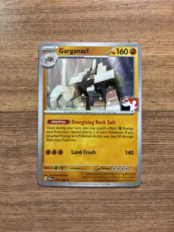 💎Pokemon Prize Pack Series 5 Garganacl 104/182 - PLAY STAMPED NM - Image 1