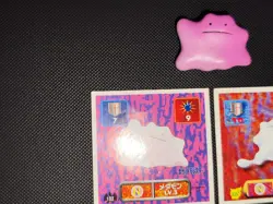 Pokemon Ditto Sticker Collection & Vintage Clip-on Japan 1997 Amada Deco Chara - Image 2