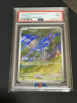 2023 Pokemon MEW EN Tangela 178/165 PSA MINT 9 - Image 1