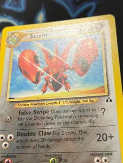 Scizor 29/75 Neo Discovery - Common - WOTC - Pokemon Card LP - - Image 3