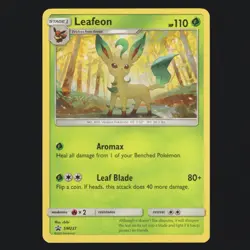 Leafeon SM237 Non Holo Black Star Promo Pokemon TCG NM 🍃 - Image 1