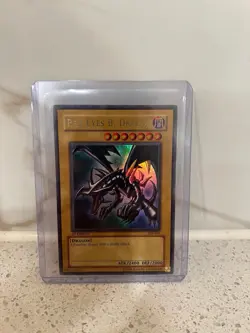 Yu-Gi-Oh Red-Eyes Black Dragon SDJ-001 1st Edition Ultra Rare NM Condition - Image 1