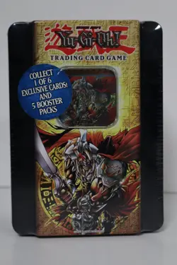Yugioh 2005 GILFORD THE LIGHTNING Holiday Tin - Mint Condition - Factory Sealed! - Image 1