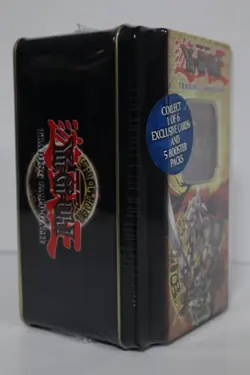 Yugioh 2005 GILFORD THE LIGHTNING Holiday Tin - Mint Condition - Factory Sealed! - Image 2