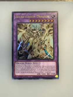 Secreterion Dragon DUAD-EN037 Duelist's Advance Yu-Gi-Oh NM - Image 1